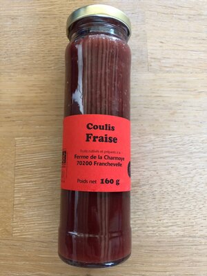 Coulis de fraises bio