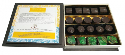 Chocolats aux saveurs azuréennes