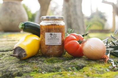 Ratatouille du coudon en pot