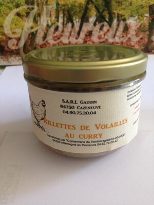 Rillettes 100% volaille tomates séchées