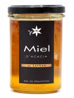 Le miel d'acacia au safran 260g
