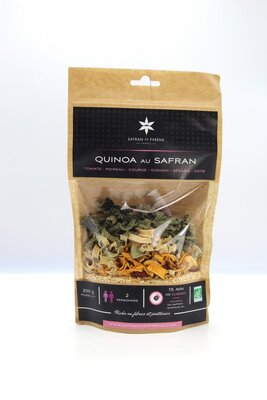 Le quinoa au safran 2-3 personnes