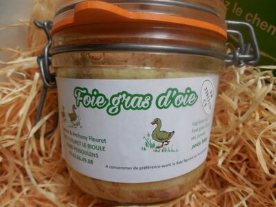 Foie gras d'oie entier 300 g