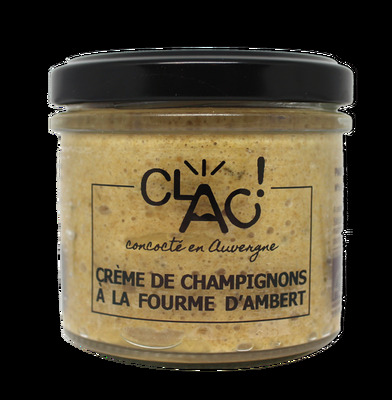 Crème de champignons à la fourme d'ambert