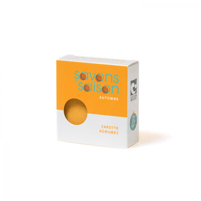 Carotte agrumes - savon surgras aux agrumes