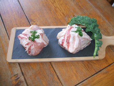 Cuisses de poulet farcies x2
