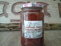 Pêche blanche menthe