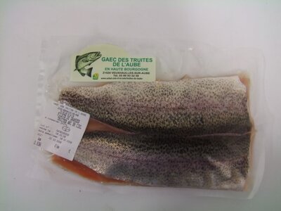 3 ou4 filets de truite frais 500gr-