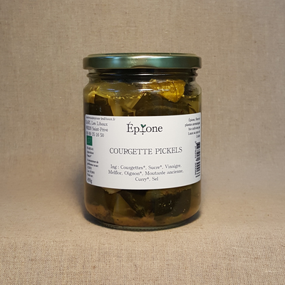 Courgettes pickles