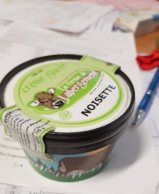 Crème glacée noisette