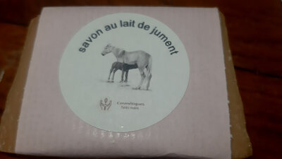 Savon enrichi au lait de jument