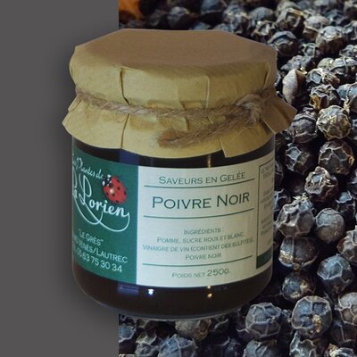Gelée de poivre noir