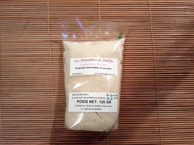 Amandes émondées en poudre