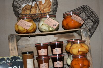 Confiture de pêche