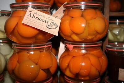 Abricots au sirop