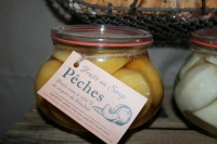 Pêches au sirop