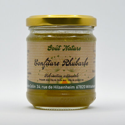 Confiture rhubarbe
