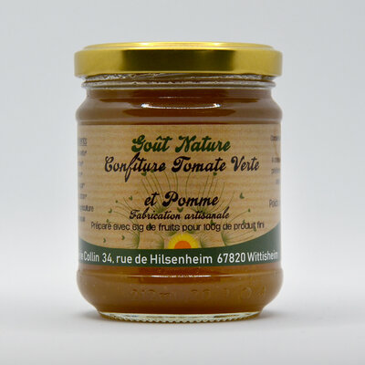 Confiture tomate verte pomme