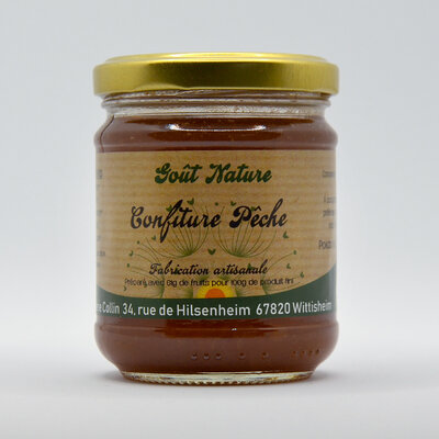 Confiture pêche