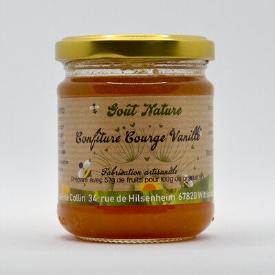 Confiture courge vanille