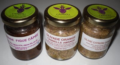 Coffret de 3 olivades fruitées