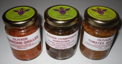 Coffret de 3 olivades légumes