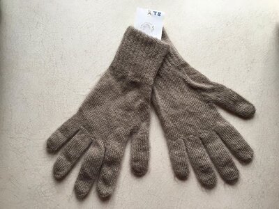 Gants beige