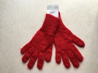Gants rouge