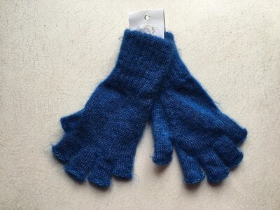 Mitaines bleu