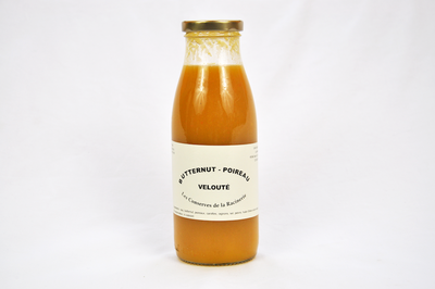 Velouté de butternut et poireau - 1 l