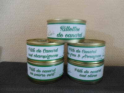 Pâté de canard aux champignons