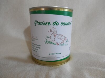 Graisse de canard