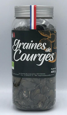 Graines courge biologiques 400 grs