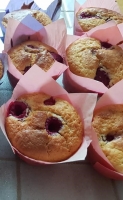 Muffin fruit rouge