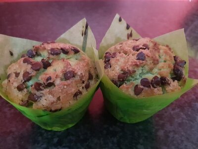 Muffin pistache
