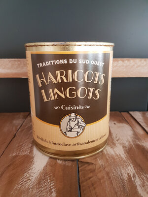 Haricots lingots cuisinés 500 gr