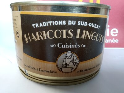 Haricots lingots cuisinés 200 gr