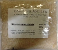 Navets salés cuisinés 650gr