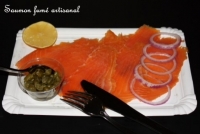 Saumon fumé tranché