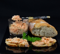 Tartare de saumon fumé