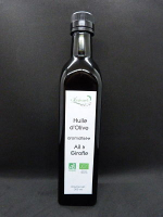 Huile d'olive aromatisée ail girofl