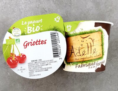 Lot de 6 yaourts griottes