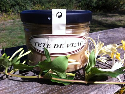 Conserve de tête de veau