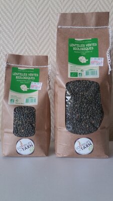 Lentilles vertes bio 500 gr