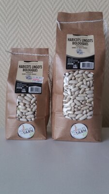 Haricots lingots bio 500 gr
