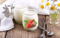 Vache-yaourt saveur fraise