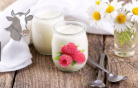 Vache-yaourt saveur framboise