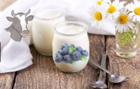 Vache-yaourt saveur myrtille