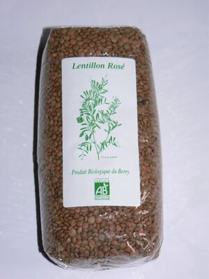 Lentillons rosés bio