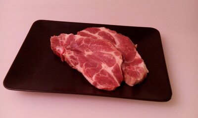 Colis de porc découverte